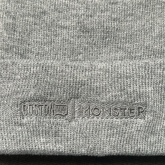 2 Brand new winter hats that say boston monsters on it - Picture 2 of 4
